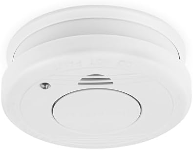 Smartwares Rauchmelder mit optischem Sensor - TÜV geprüft, 1 Jahr Batterie, 85 dB für optimale Sicherheit zuhause