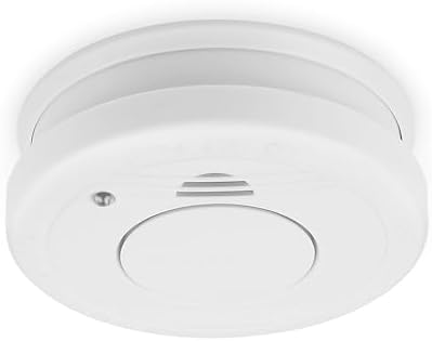 Smartwares Rauchmelder mit optischem Sensor - TÜV geprüft, 1 Jahr Batterie, 85 dB für optimale Sicherheit zuhause