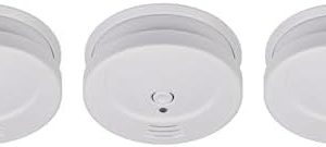 Brennenstuhl Rauchmelder Set 3X RM C 9010 – zuverlässiger Brandschutz mit durchdringendem Alarmsignal für Ihr Zuhause