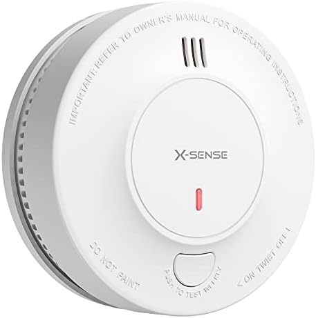 X-Sense Rauchmelder Set 5er - 10 Jahre Batterie, fotoelektrisch, sicher & energiesparend für Zuhause