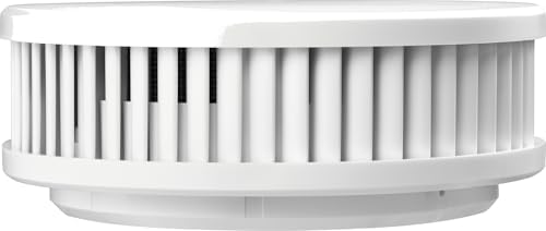 ABUS Rauchmelder RWM250 - 5er Set mit 12-Jahres-Batterie & Hitzewarnung für Wohnräume, Küchen & Wohnwagen - Q-Label zert