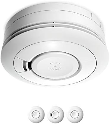 Ei Electronics Ei650 Rauchwarnmelder 3er Set - Batteriebetrieb, 10 Jahre Sicherheit, ideal für Zuhause