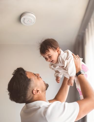 X-Sense Rauchmelder Set 5er - 10 Jahre Batterie, fotoelektrisch, sicher & energiesparend für Zuhause