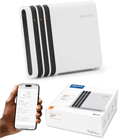Hekatron Genius Plus X – Rauchmelder mit 10 Jahren Batterie – Testsieger für sicheres Wohnen – Made in Germany