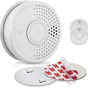 SHD Rauchmelder 3er-Set mit Magnethalterung – Ideal für Küche, Büro & Wohnwagen, inkl. Testfunktion & Stummschaltung