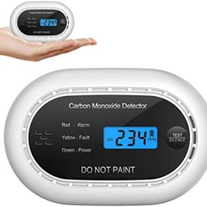 XINDUM Kohlenmonoxidmelder mit 10 Jahren Batterie, LCD-Anzeige & 85dB Alarm für sichere Zuhause