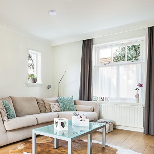 Smartwares Rauchmelder mit optischem Sensor - TÜV geprüft, 1 Jahr Batterie, 85 dB für optimale Sicherheit zuhause