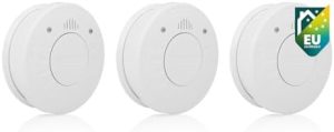 Smartwares 3er-Set Rauchmelder - 85 dB - Optischer Sensor - Zuverlässiger Schutz für Ihr Zuhause